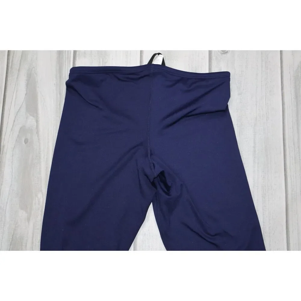 TYR Performance Triathlon Swimwear Compression Shorts - Men's size 36 Navy